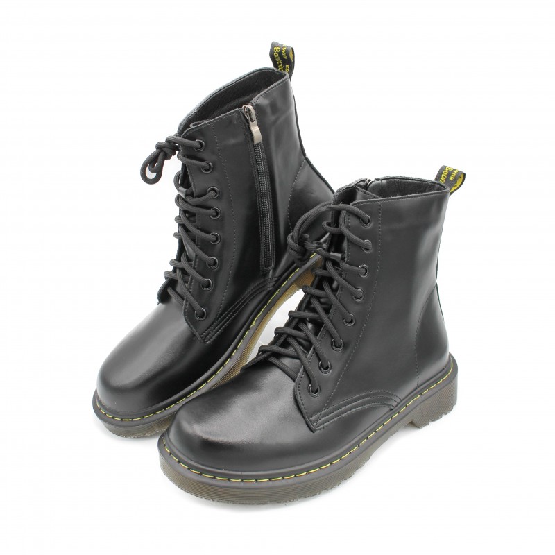 zerimar shoes Botas estilo militar con cremallera modelo DOCTER Precio ultrabajo