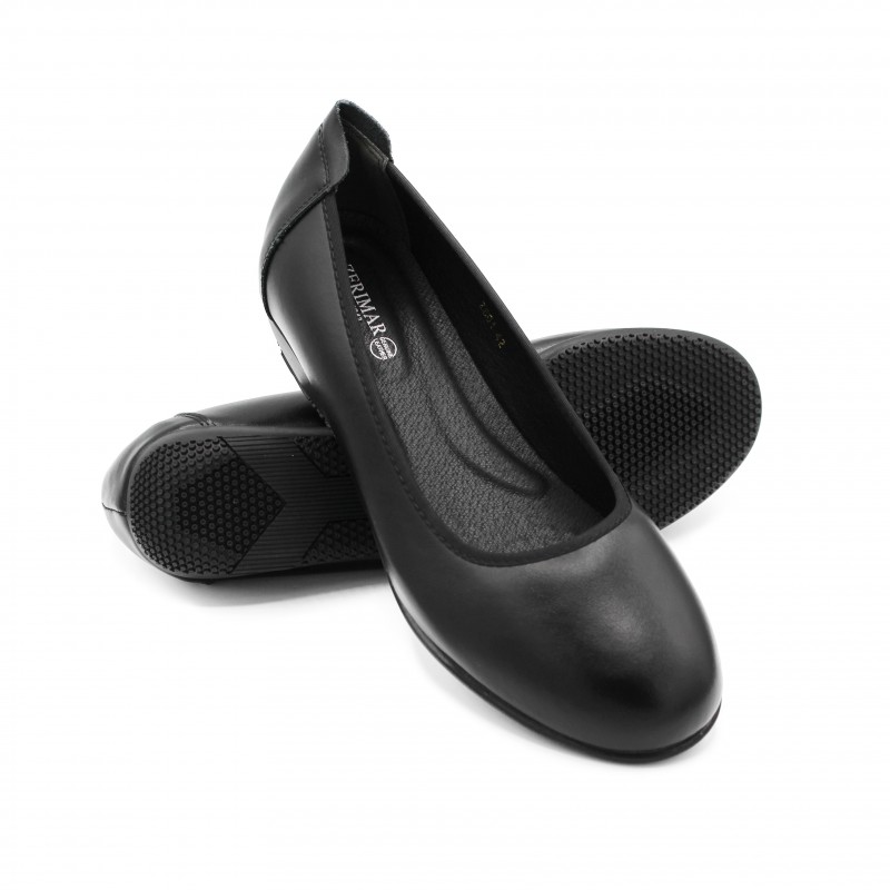 zerimar shoes Zapato de Piel Profesional para Oficina y Eventos - tacón 2 5 cm En línea