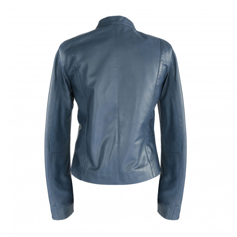 zerimar shoes Chaqueta de piel con cremallera modelo CANAZEI Los más vendidos