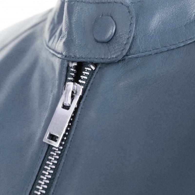 zerimar shoes Chaqueta de piel con cremallera modelo CANAZEI Los más vendidos