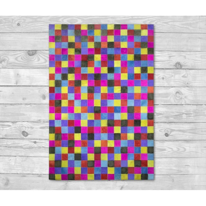 zerimar shoes Alfombra Patchwork Piel de Vaca COLD - Varias medidas Tienda