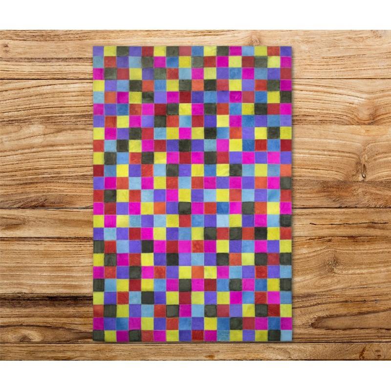 zerimar shoes Alfombra Patchwork Piel de Vaca COLD - Varias medidas Tienda