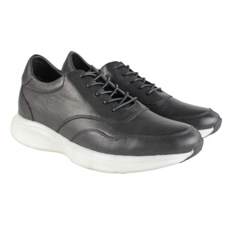zerimar shoes Zapatos de piel con alzas interiores +7 cm modelo OLVIO Envío gratis