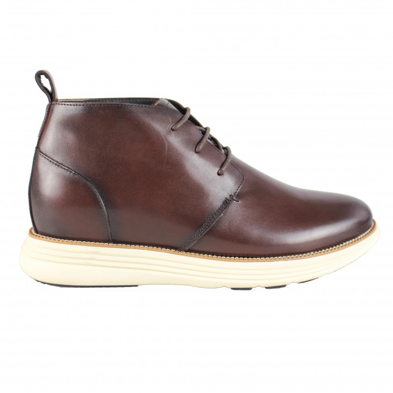 zerimar shoes Botines de piel con alzas interiores +7 cm modelo SEYMOUR ÚLTIMAS EDICIONES
