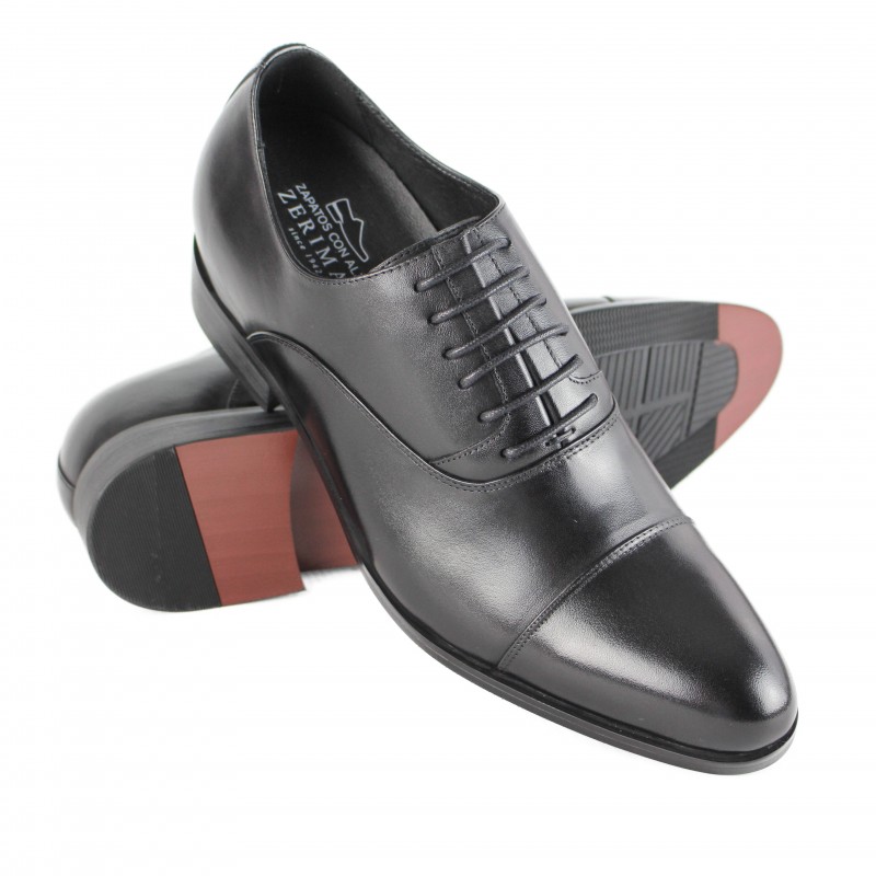 zerimar shoes Zapatos de piel con alzas interiores + 7 cm modelo CONNOR Último día