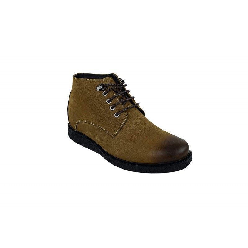zerimar shoes Botas de piel para hombre con alzas interiores aumento de 6 cm Oferta especial de fábrica