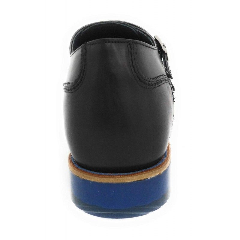 zerimar shoes Zapatos con alzas para hombre con doble hebilla fabricados en España Precios de Black Friday
