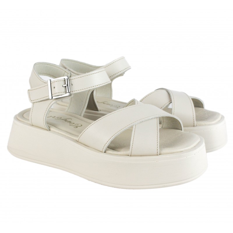 zerimar shoes Sandalias de piel con plataforma modelo NFT Libre de impuestos