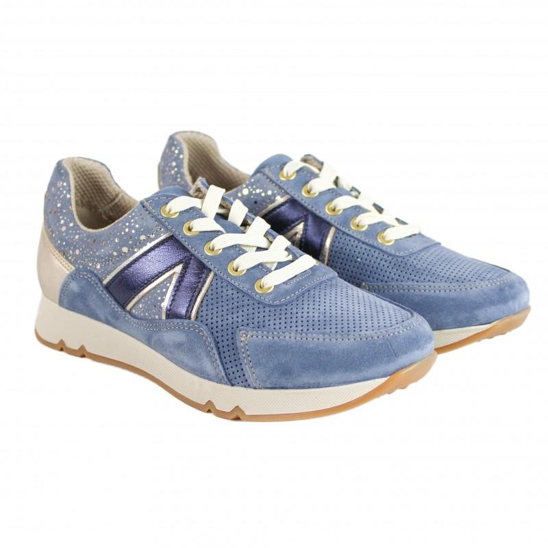 zerimar shoes Sneakers de piel combinados modelo FARO Oferta exclusiva