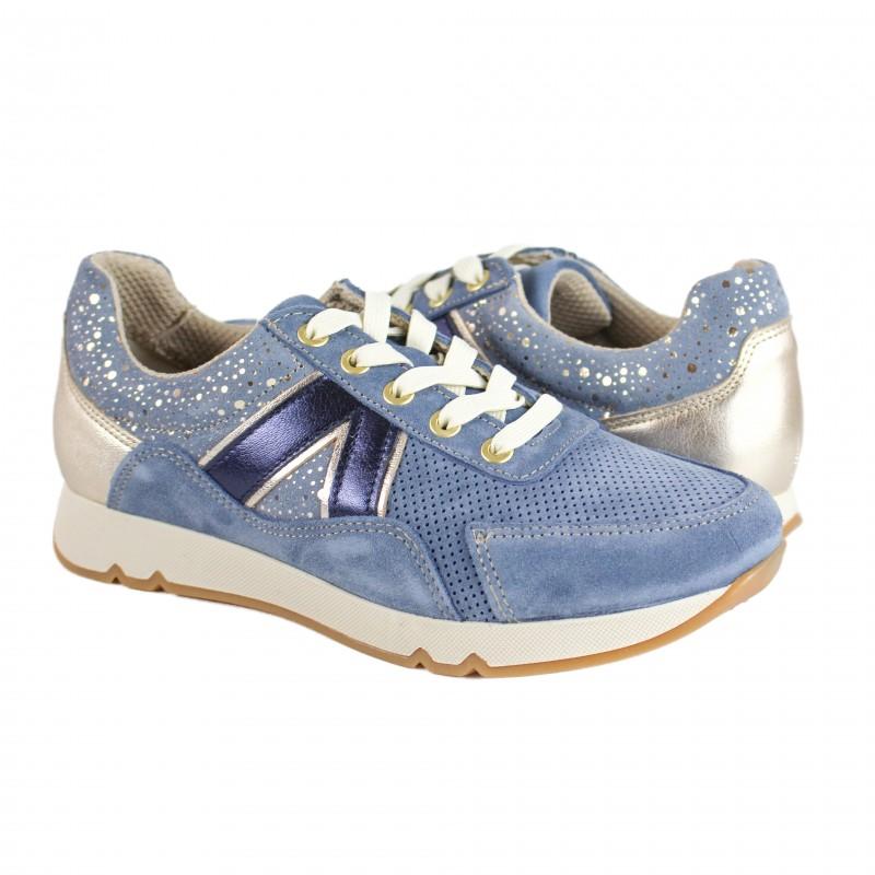 zerimar shoes Sneakers de piel combinados modelo FARO Oferta exclusiva