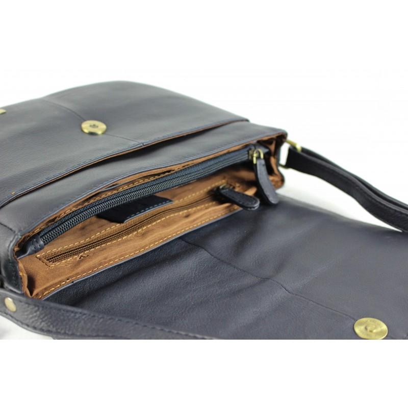 zerimar shoes Bolso solapa de piel 21x25x7 cm CROSET Rebajas