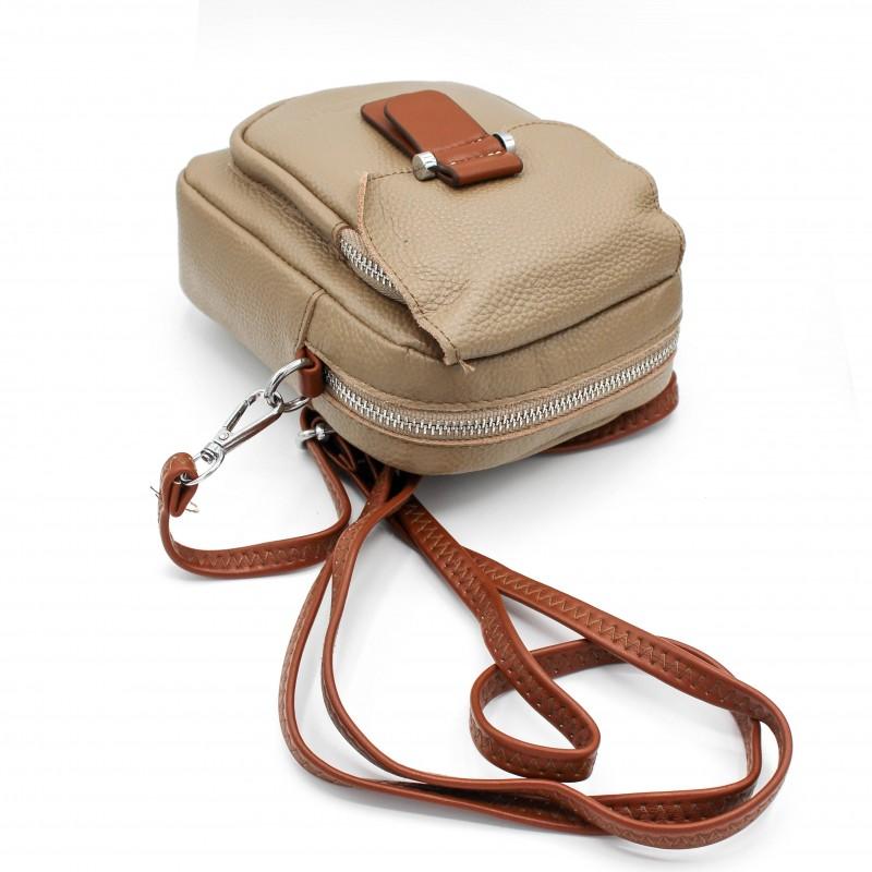 zerimar shoes Bolso bandolera pequeño de piel 18x12 5x8 cm Rebajas de fábrica
