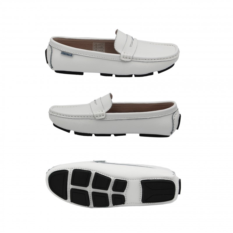 zerimar shoes Mocasines de piel con antifaz modelo ALCAR Descuento