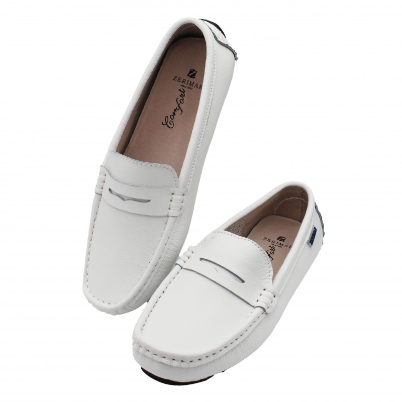 zerimar shoes Mocasines de piel con antifaz modelo ALCAR Descuento
