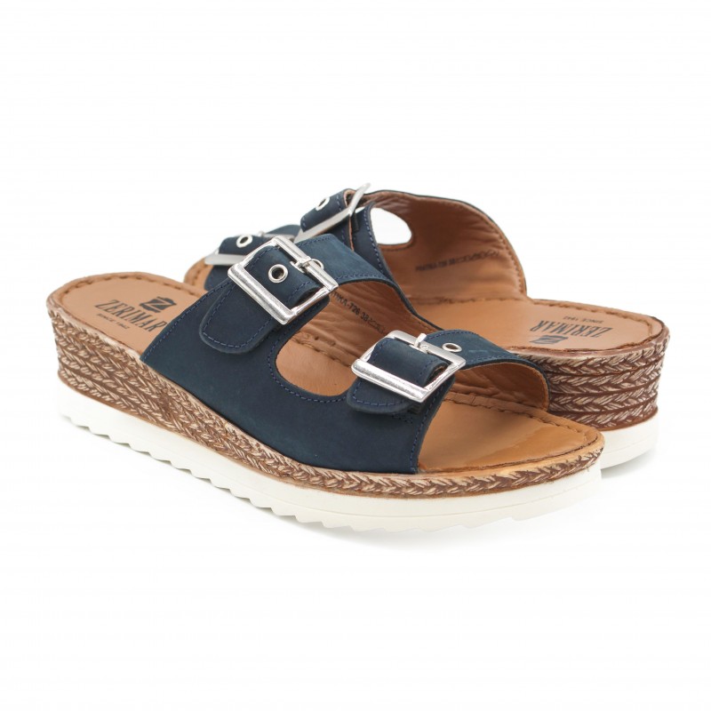 zerimar shoes Sandalias con hebilla de piel modelo NONE Tienda
