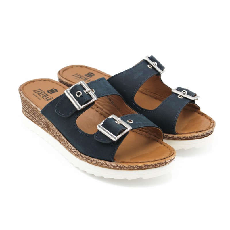 zerimar shoes Sandalias con hebilla de piel modelo NONE Tienda