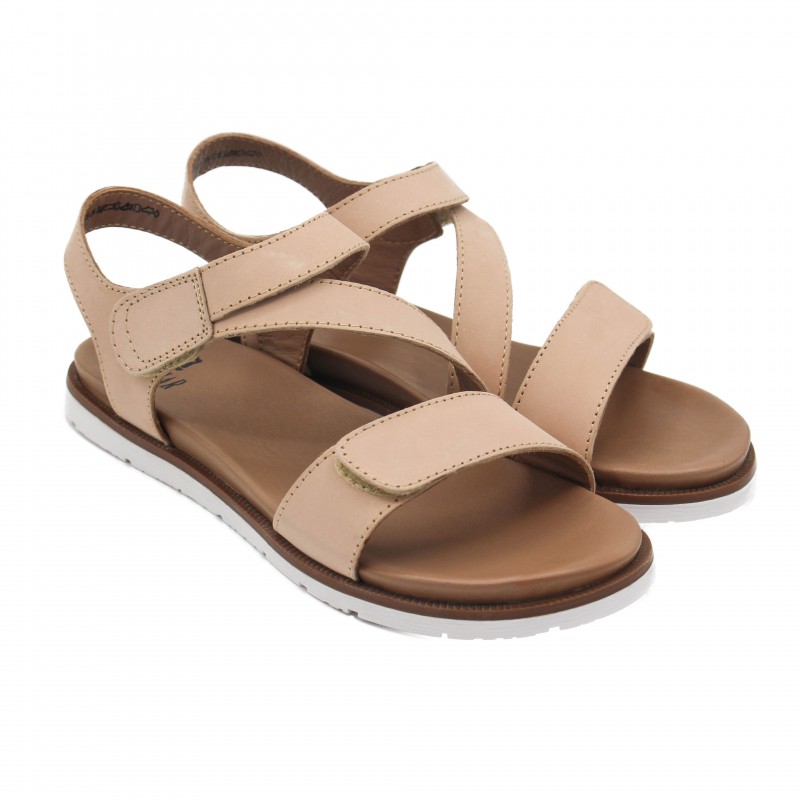 zerimar shoes Sandalias planas de piel modelo FAHAR Últimos 2 días