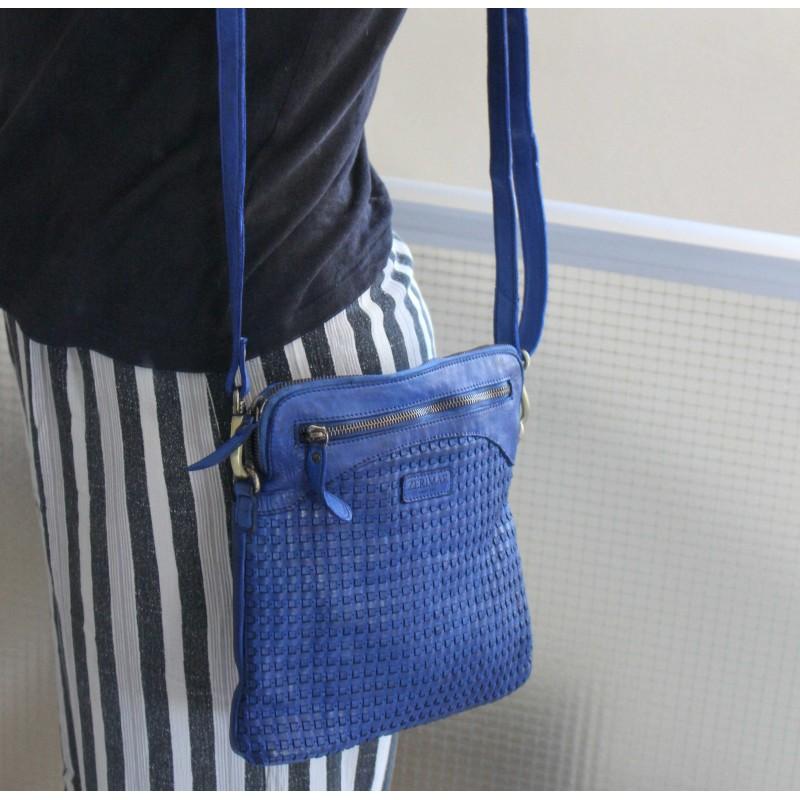 zerimar shoes Bolso de piel trenzado 26x26x4 cm Precio de fábrica