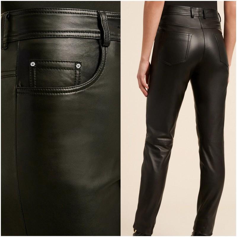zerimar shoes Pantalones de piel modelo GADGO Precios de Black Friday