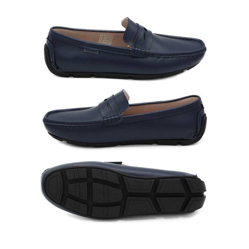 zerimar shoes Mocasines de ante natural con antifaz modelo BINNY Descuento por venta flash