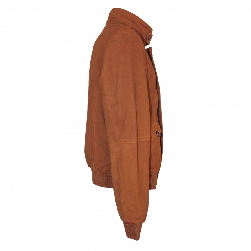 zerimar shoes Chaqueta elegante para hombre en piel de ante SEVILLA Ofertas de temporada