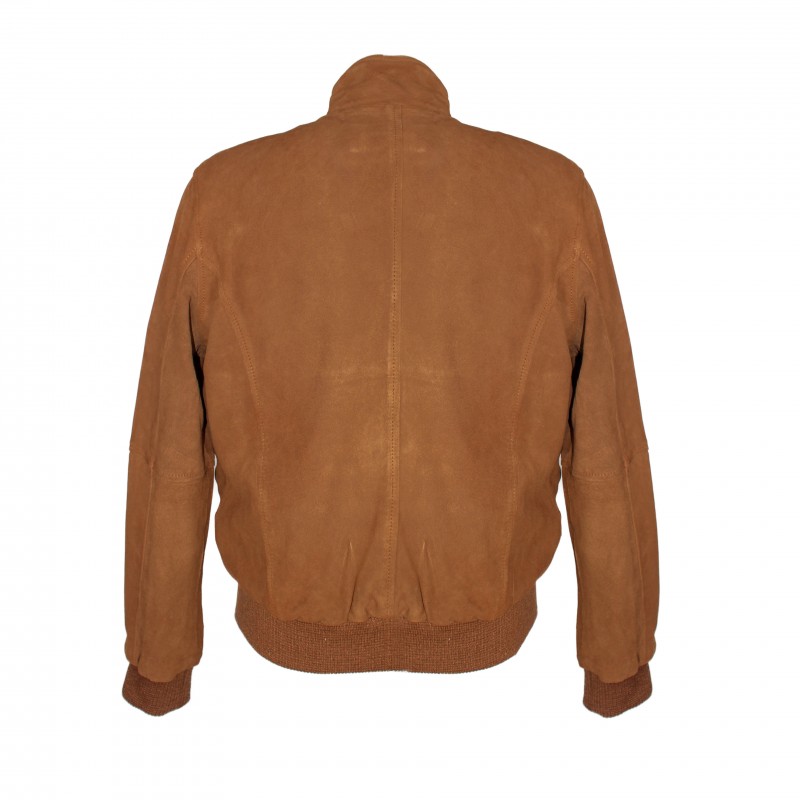 zerimar shoes Chaqueta elegante para hombre en piel de ante SEVILLA Ofertas de temporada