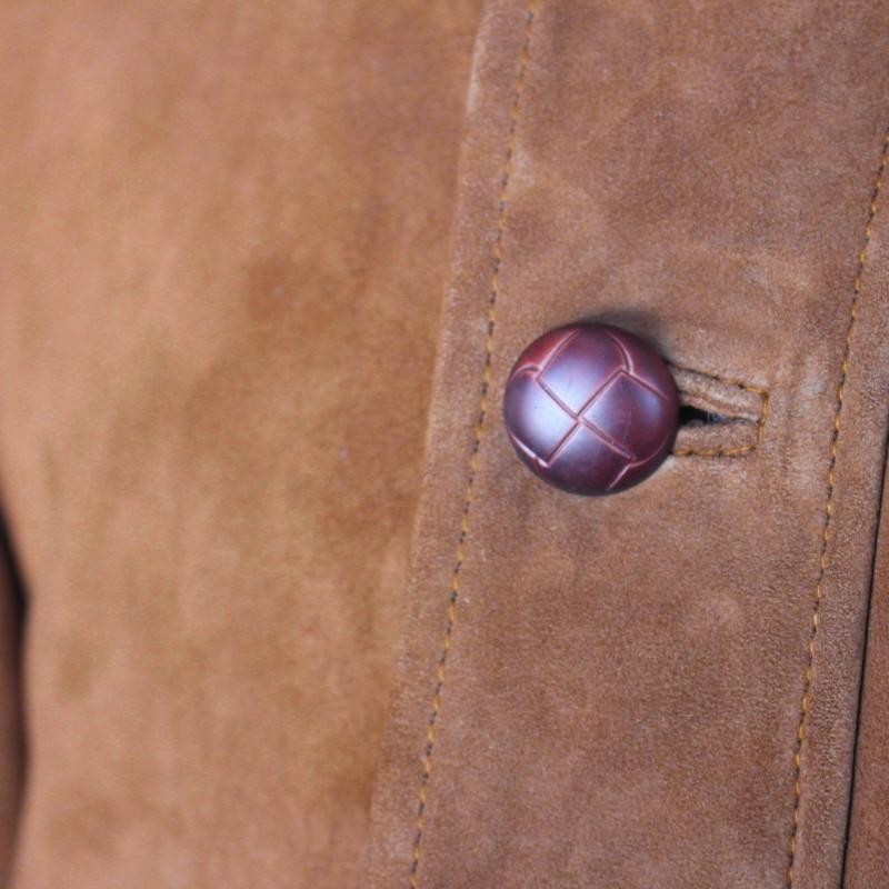 zerimar shoes Chaqueta elegante para hombre en piel de ante SEVILLA Ofertas de temporada