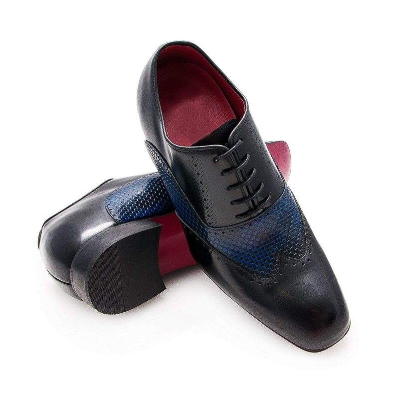 zerimar shoes Zapatos de vestir con alzas de 7 cm para hombre Rebajas de fábrica