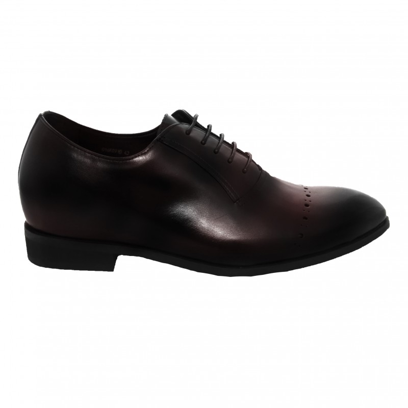 zerimar shoes Zapatos de piel con alzas Interiores para hombre 7 cm Oferta especial