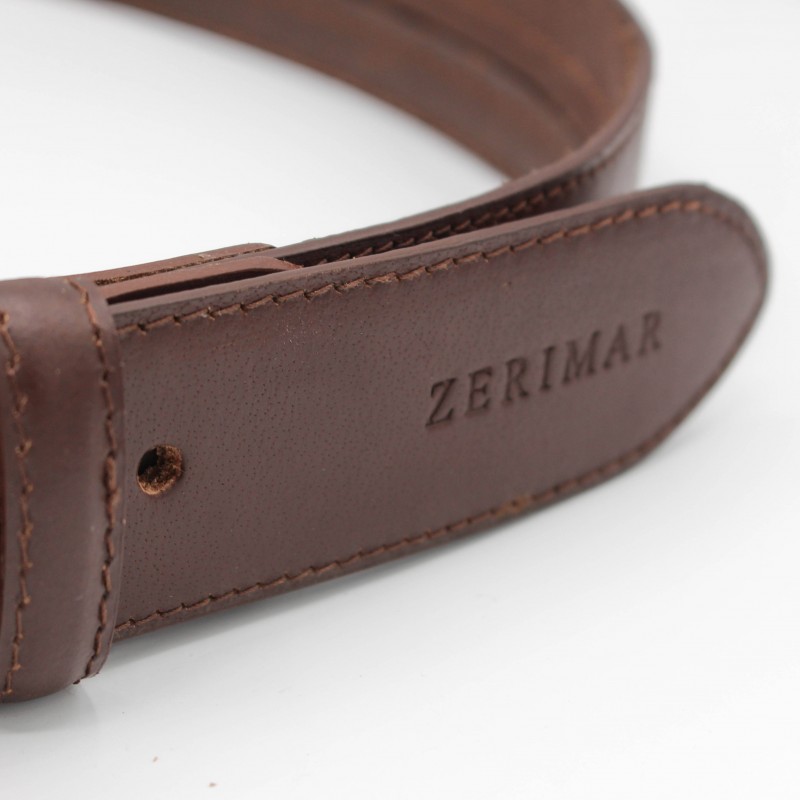 zerimar shoes Cinturón de piel antirobo 39 mm modelo NOLAN Superdescuento