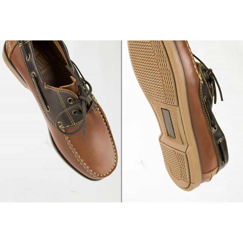 zerimar shoes Náuticos de piel ligeros con cordones modelo BICO Precios de Black Friday