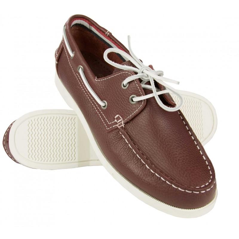 zerimar shoes Náuticos de piel ligeros con cordones modelo OCTOPUS