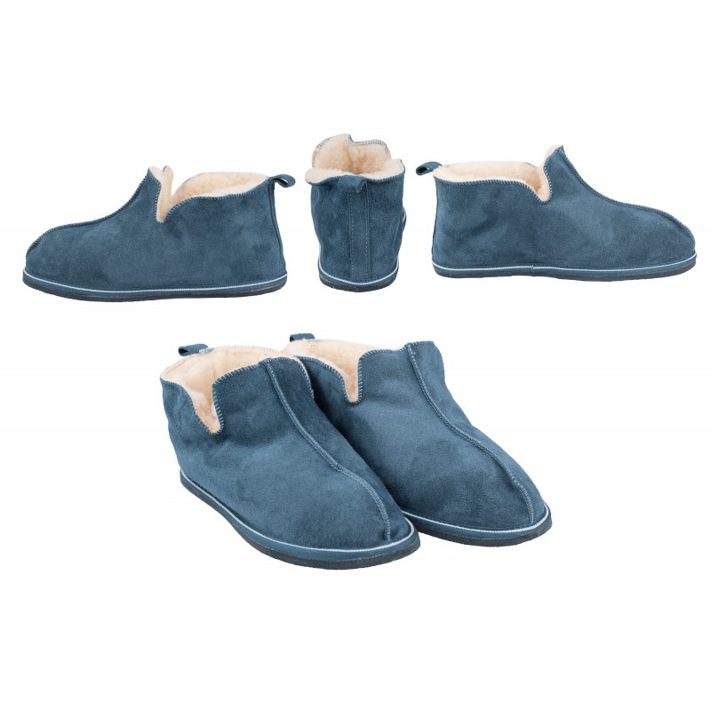 zerimar shoes Botines para estar por casa de piel Double Face Grandes ahorros