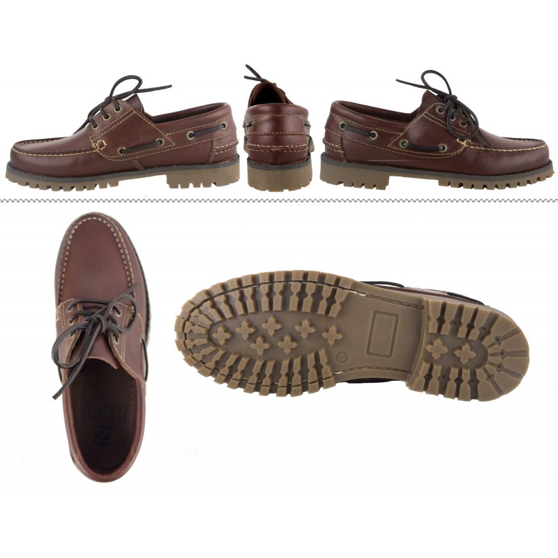 zerimar shoes Zapatos náuticos de piel de invierno para hombre Precio ultrabajo