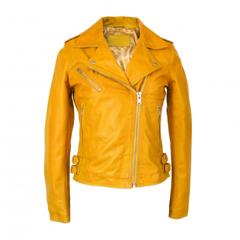 zerimar shoes Chaqueta heavy de piel modelo SYKO Ventas relámpago