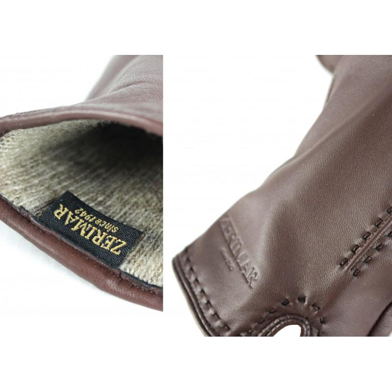 zerimar shoes Guantes de piel para mujer modelo NOSVA Envío gratis