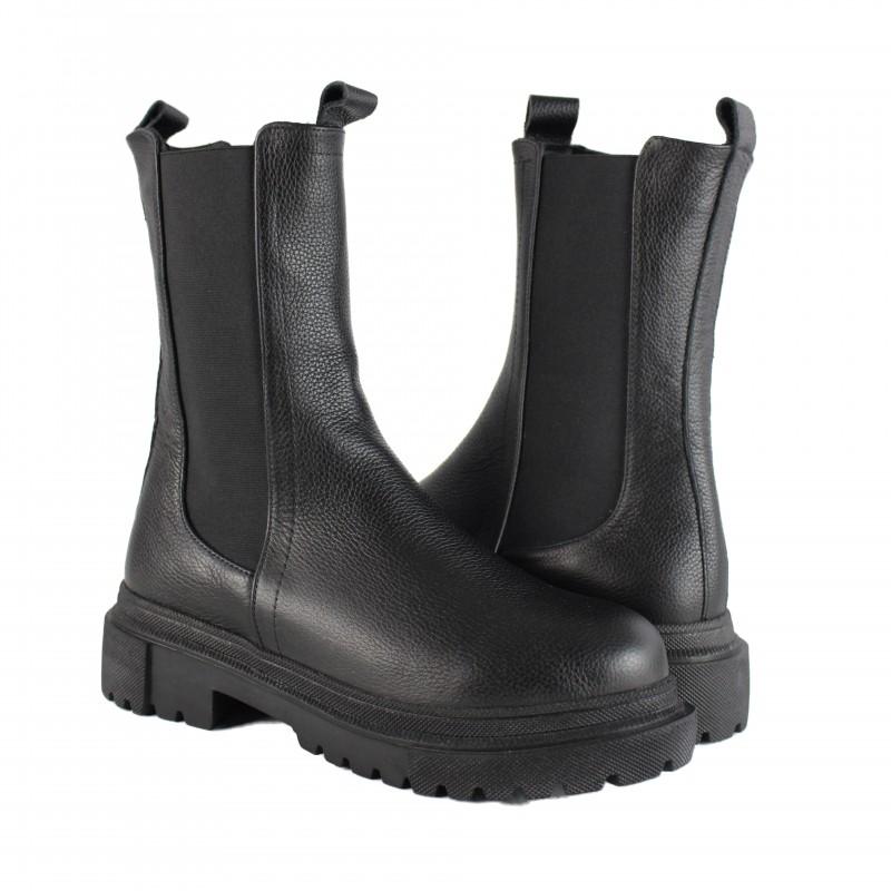 zerimar shoes Botas Chelsea de piel con elástico Envío gratis