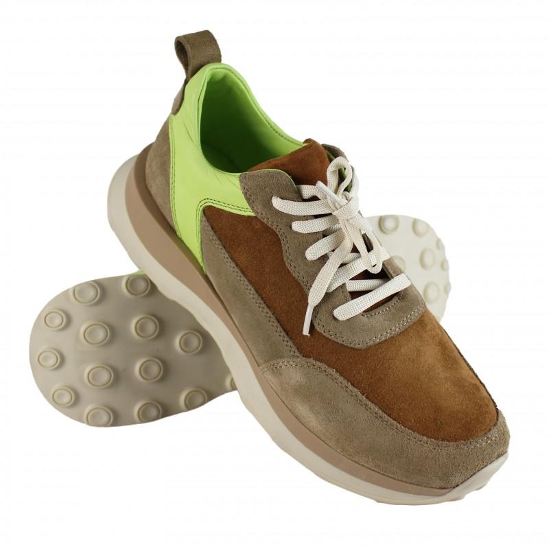 zerimar shoes Sneakers de piel combinados modelo JEQUIN COMPRAR AHORA