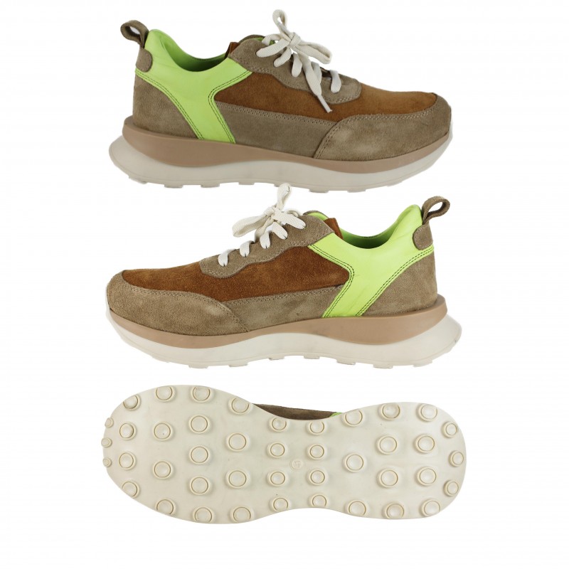 zerimar shoes Sneakers de piel combinados modelo JEQUIN COMPRAR AHORA