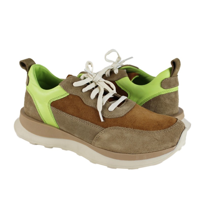 zerimar shoes Sneakers de piel combinados modelo JEQUIN COMPRAR AHORA