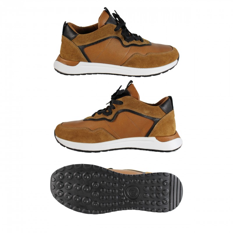 zerimar shoes Sneakers de piel combinados modelo ANGALA ÚLTIMAS EDICIONES
