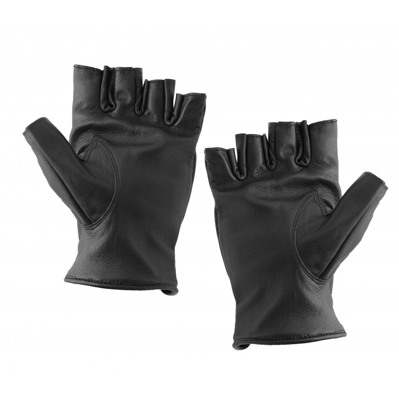 zerimar shoes Guantes de piel sin dedos para conductores cortos Promoción por tiempo limitado