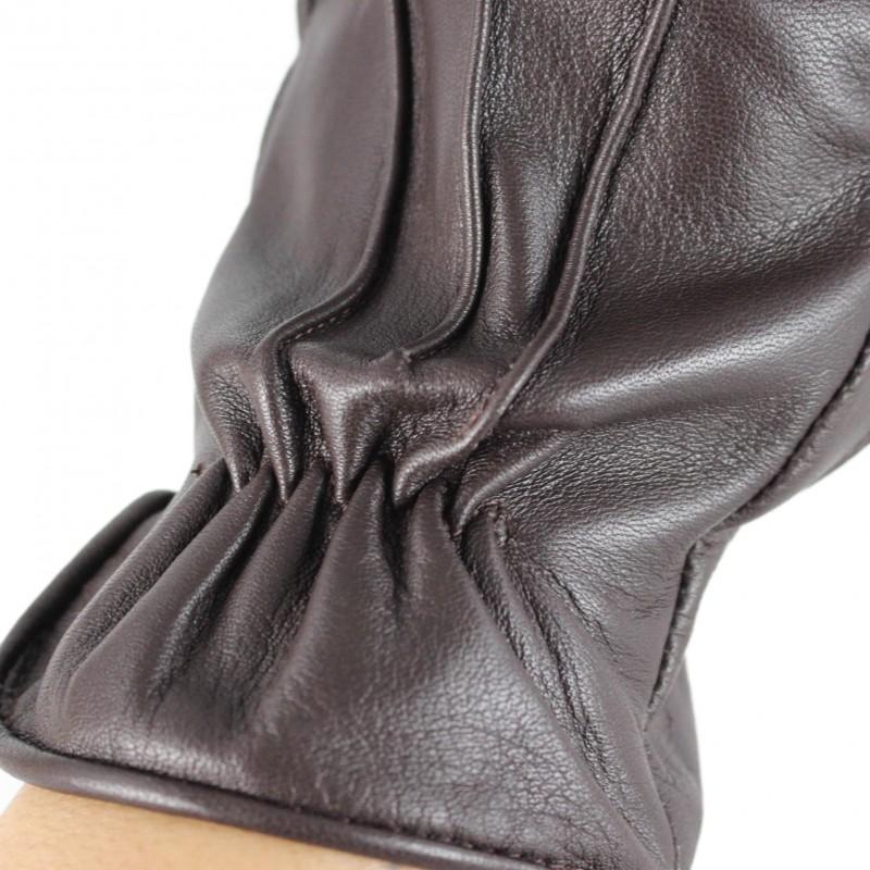 zerimar shoes Guantes de piel para hombre modelo GADIT Oferta especial de fábrica