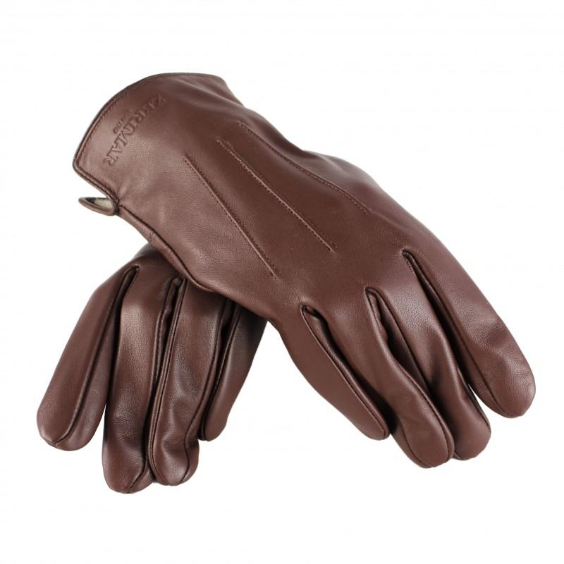 zerimar shoes Guantes de piel para hombre modelo FLOWK Grandes descuentos