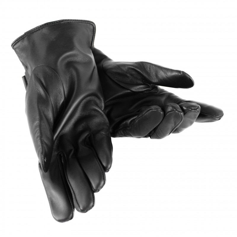zerimar shoes Guantes de piel con clip ajustable modelo BIRLE Liquidación