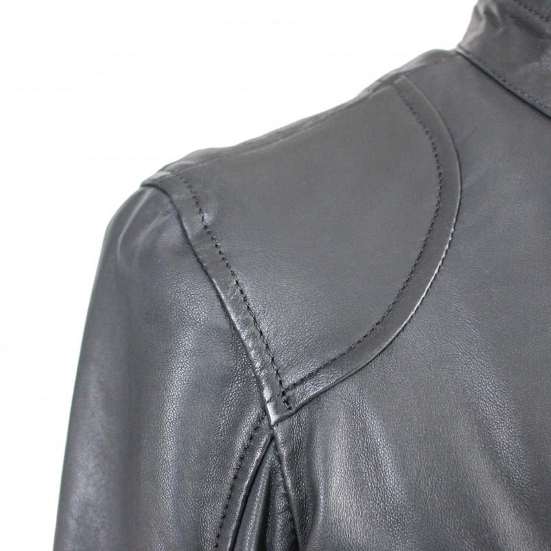 zerimar shoes Chaqueta de piel con cremallera GERMAN Descuentos del mes