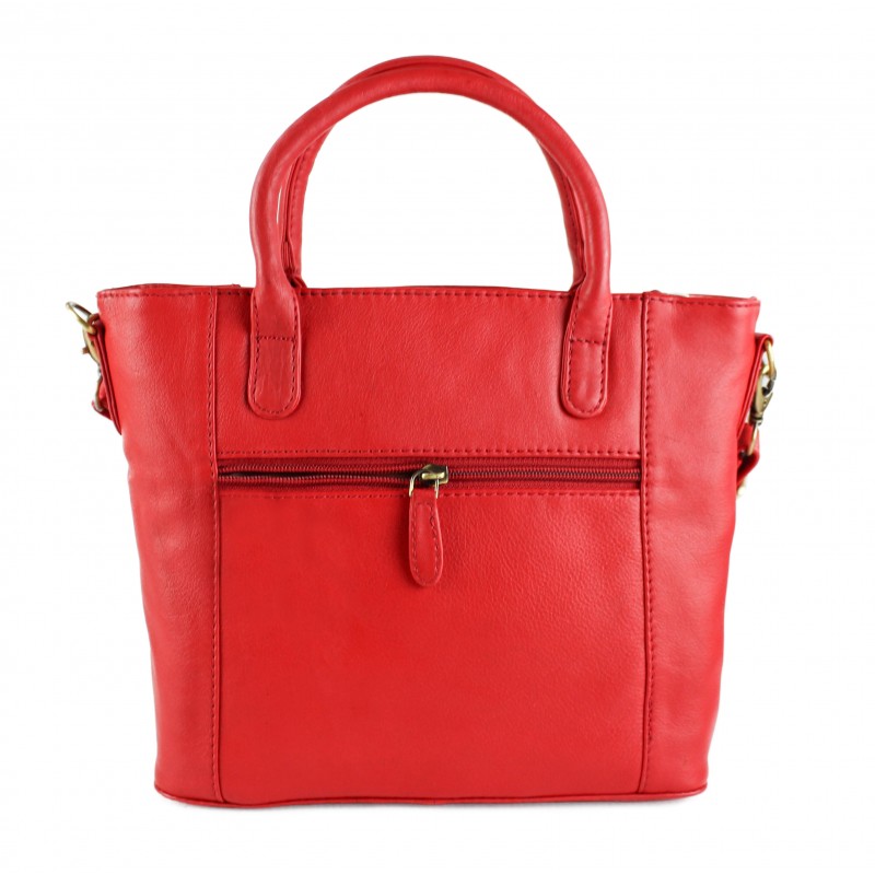 zerimar shoes Bolso de piel con cremallera EXTREMO 21x27x9 cm Grandes ahorros