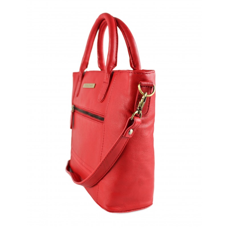 zerimar shoes Bolso de piel con cremallera EXTREMO 21x27x9 cm Grandes ahorros