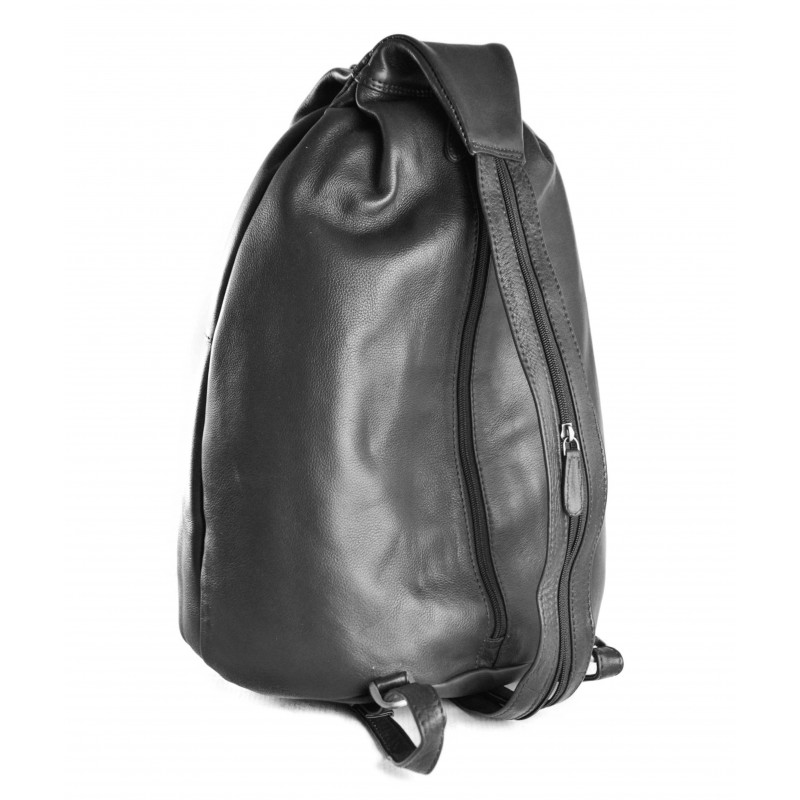 zerimar shoes Mochila de piel natural 40x30x23 cm TORTUGA Rebajas de fin de temporada