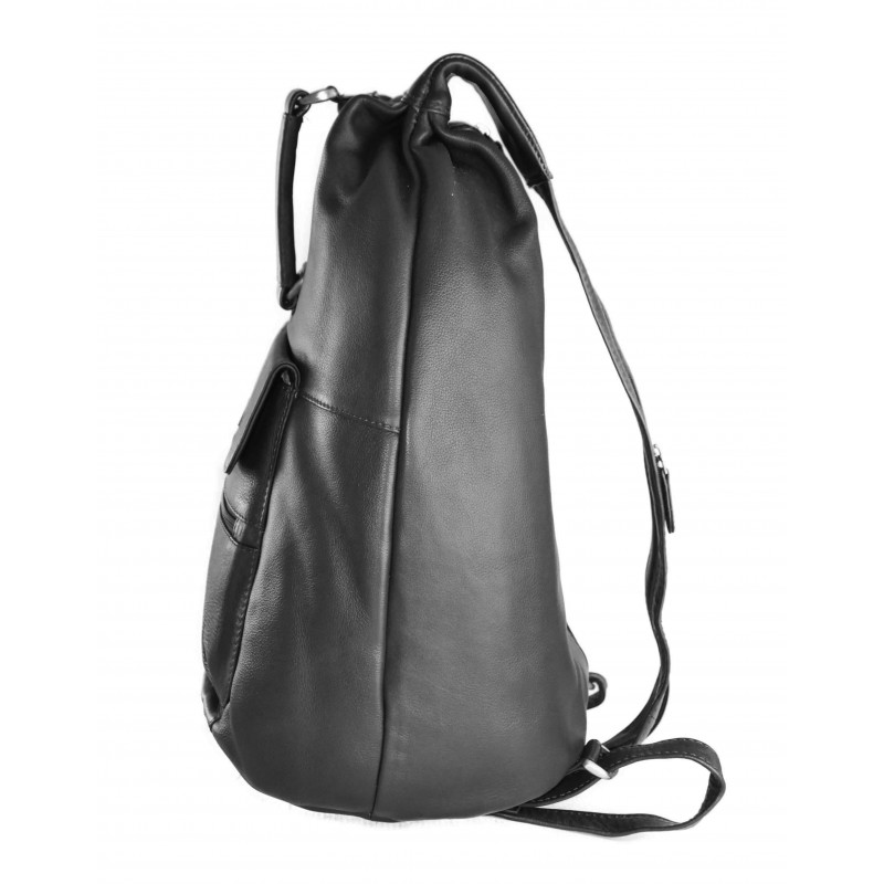zerimar shoes Mochila de piel natural 40x30x23 cm TORTUGA Rebajas de fin de temporada